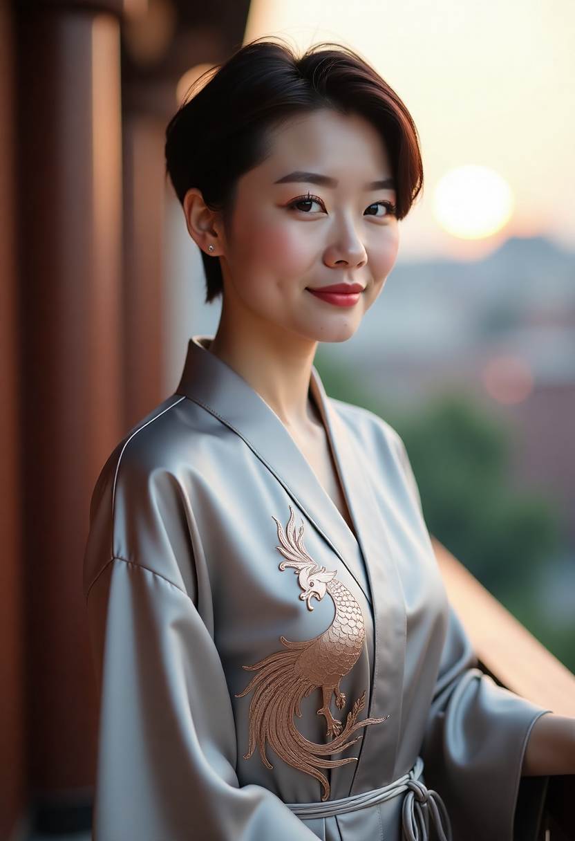 讲师在木地板教室讲解呼吸